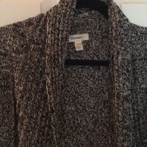 Black and white sweater